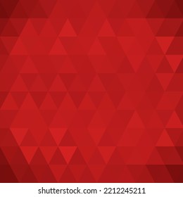 Fondo de mosaico policonal rojo, plantillas de diseño creativas