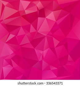 Red Polygonal Mosaic Background, Creative Design Templates