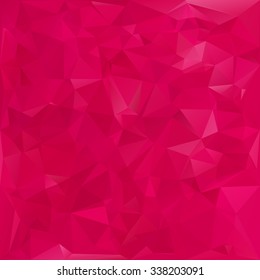 Red Polygonal Mosaic Background, Creative Design Templates