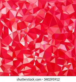 Red Polygonal Mosaic Background, Creative Design Templates