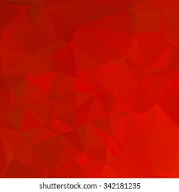Red Polygonal Mosaic Background, Creative Design Templates