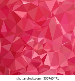 Red Polygonal Mosaic Background, Creative Design Templates