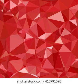 Red Polygonal Mosaic Background, Creative Design Templates