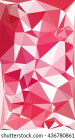 Red Polygonal Mosaic Background, Creative Design Templates
