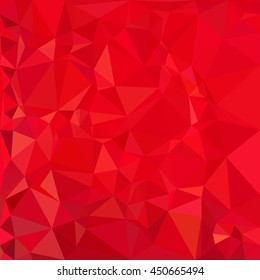 Red Polygonal Mosaic Background, Creative Design Templates