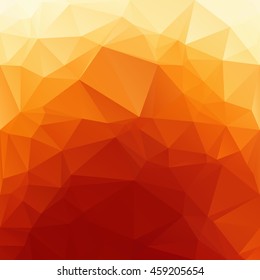 Red Polygonal Mosaic Background, Creative Design Templates