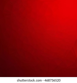 Red Polygonal Mosaic Background, Creative Design Templates