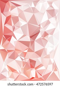 Red Polygonal Mosaic Background, Creative Design Templates