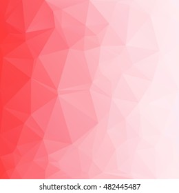 Red Polygonal Mosaic Background, Creative Design Templates