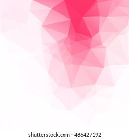 Red Polygonal Mosaic Background, Creative Design Templates