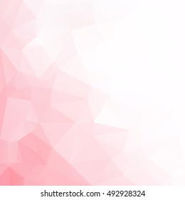 Red Polygonal Mosaic Background, Creative Design Templates