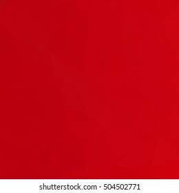 Red Polygonal Mosaic Background, Creative Design Templates