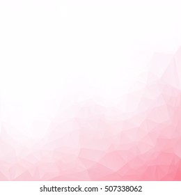 Red Polygonal Mosaic Background, Creative Design Templates