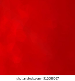 Red Polygonal Mosaic Background, Creative Design Templates