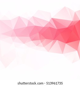 Red Polygonal Mosaic Background, Creative Design Templates