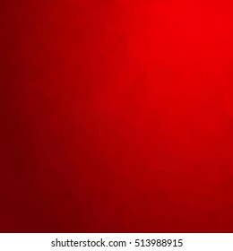 Red Polygonal Mosaic Background, Creative Design Templates