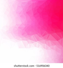 Red Polygonal Mosaic Background, Creative Design Templates
