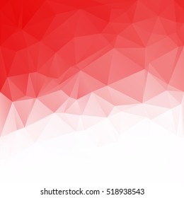 Red Polygonal Mosaic Background, Creative Design Templates