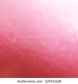 Red Polygonal Mosaic Background, Creative Design Templates