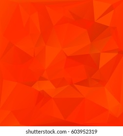 Red Polygonal Mosaic Background, Creative Design Templates