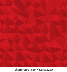Red Polygonal Mosaic Background, Creative Business Design Templates