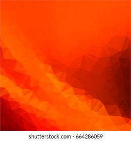Red Polygonal Mosaic Background, Creative Design Templates