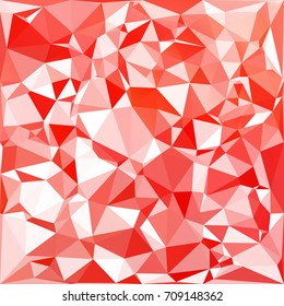 Red Polygonal Mosaic Background, Creative Design Templates