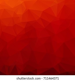 Red Polygonal Mosaic Background, Creative Design Templates