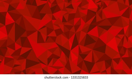 Red polygonal mosaic background, design templates triangle bright background. Triangular low poly. Vector polygonal illustration.