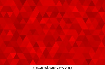 Red Polygonal Mosaic Background Vector Illustration Stock Vector Royalty Free