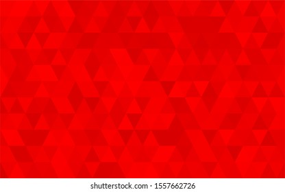 Red polygonal mosaic background, Vector illustration, Used for presentation, information, technology, website, poster, business, work.