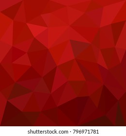 Red  polygonal space for your design for your amazing design or space for headline or product. Low Poly. Mesh of triangles. Red texture.