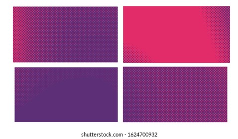 Red pop art background. Abstract creative vector comics style blank layout template with clouds beams and isolated dots pattern. For sale banner, empty polka dots bubble, illustration for comic book d