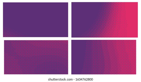 Red pop art background. Abstract creative vector comics style blank layout template with isolated dots pattern. 