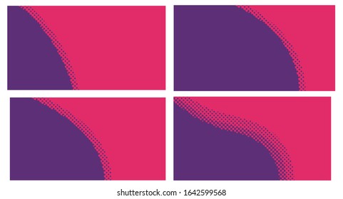 Red pop art background, abstract creative vector comics style with isolated dots.