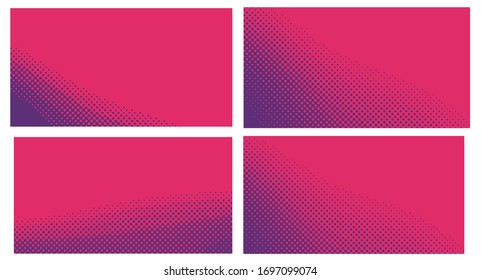 Red pop art background. abstract creative vector comics style with isolated dots.