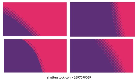 Red pop art background. abstract creative vector comics style with isolated dots.