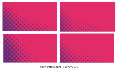 Red pop art background. abstract creative vector comics style with isolated dots.