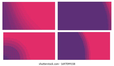 Red pop art background. abstract creative vector comics style with isolated dots.