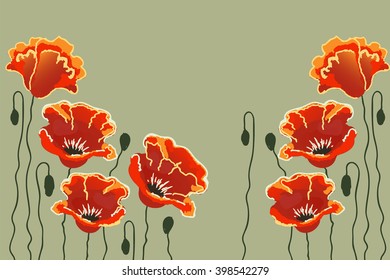 red poppy