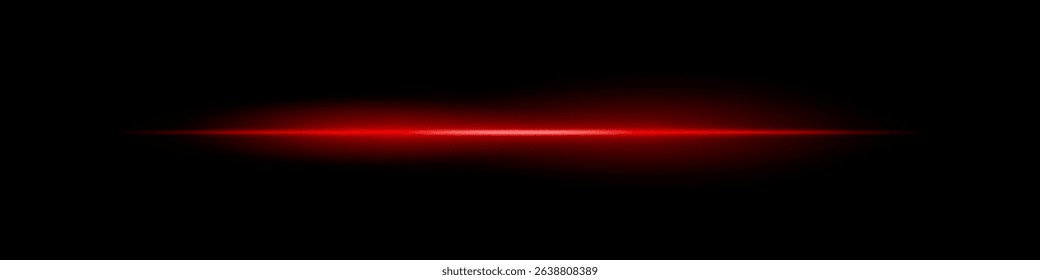 Red power streak. Focused beam with intense glow and wide radial blur, creating hot energy feel on black background. Great for sci-fi, flame, speed visuals.