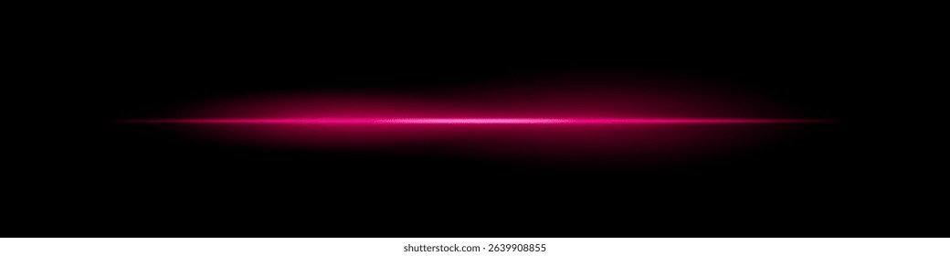 Red power streak. Focused beam with intense glow and wide radial blur, creating hot energy feel on black background. Great for sci-fi, flame, speed visuals.