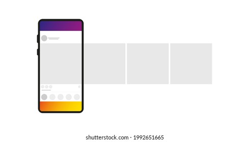 Red premier buttons on a white background. Badge, sign. Social media concept. Vector illustration.