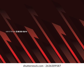 Red premium background with horizontal red lines pattern with writing space.
