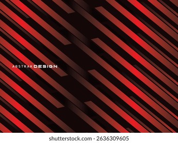 Red premium background with horizontal red lines pattern with writing space.