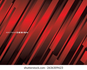 Red premium background with horizontal red lines pattern with writing space.