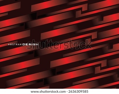Red premium background with horizontal red lines pattern with writing space.