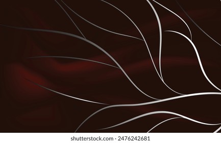 Rojo Premium elegante diseño de fondo ondulado