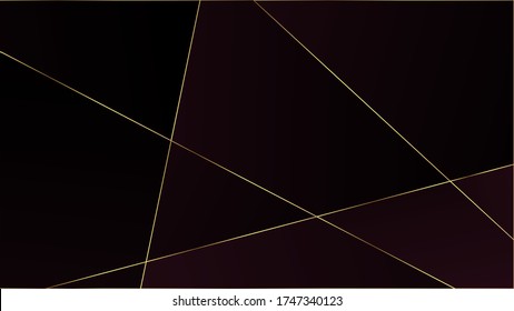 Red Premium Polygon Texture. Gold Linien Dreiecksluxus Banner. Eleganter Dark Platinum Chic Formen Poster Crystal Triangle Red Premium Hintergrund. Rich VIP Silver Geometric Celebration Wallpaper.