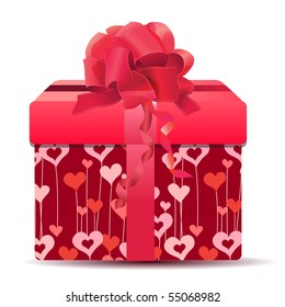 Red present for you
